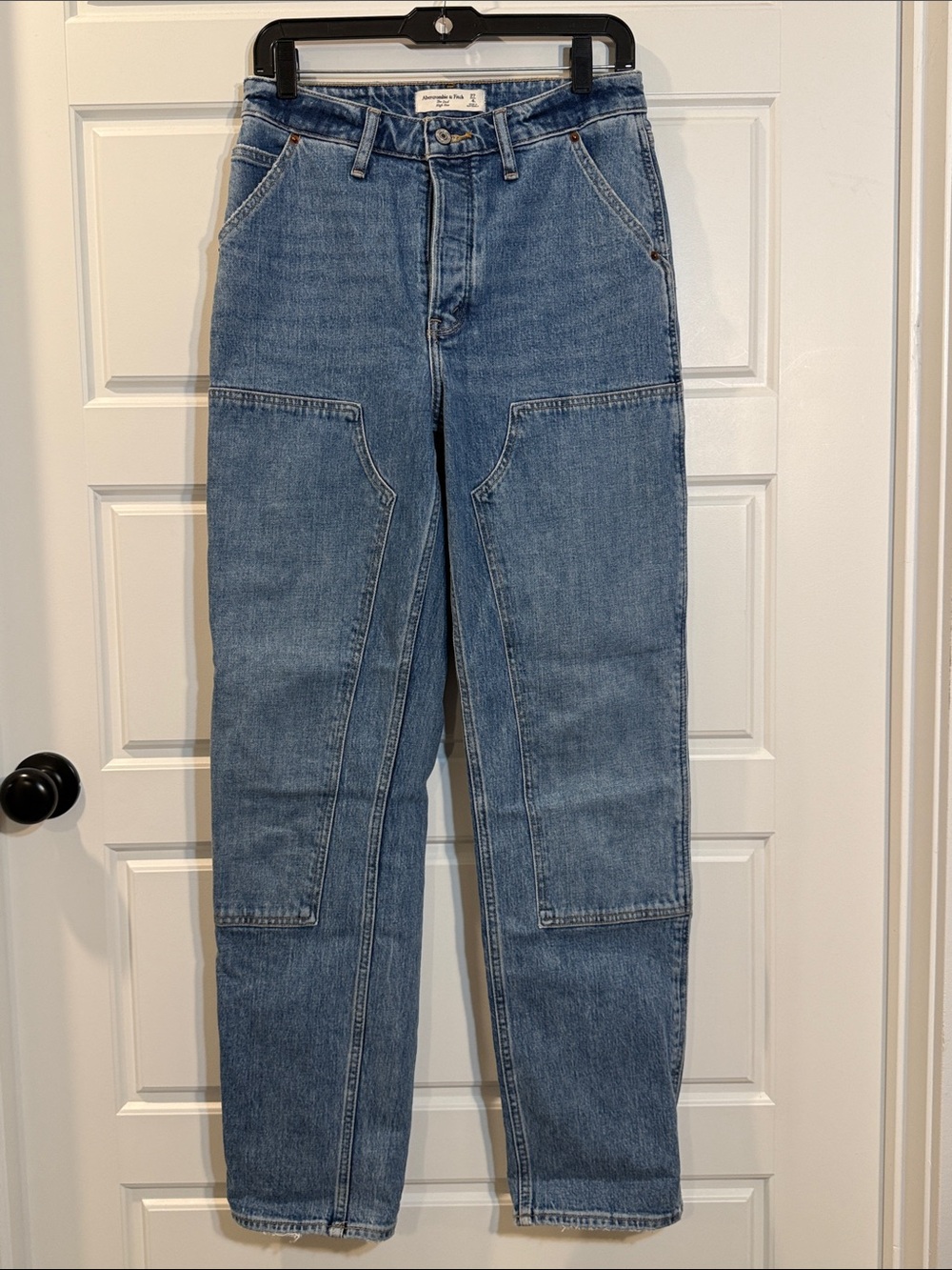 Abercrombie & fitch the dad high rise size 4 long